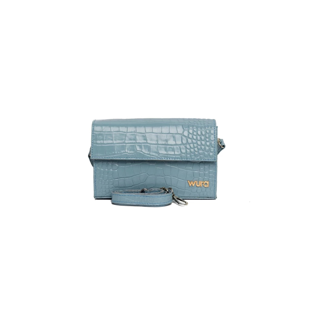 The WURA Bag | Baby Blue Shoulder Bag