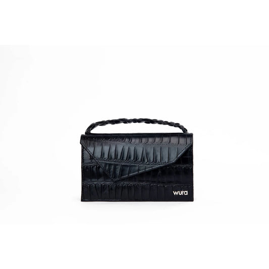 The WURA Bag | Croc Black