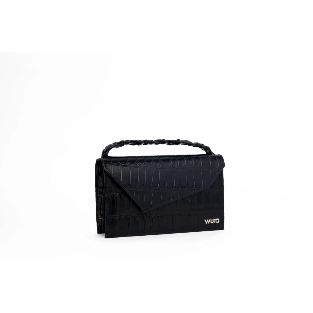 The WURA Bag | Croc Black