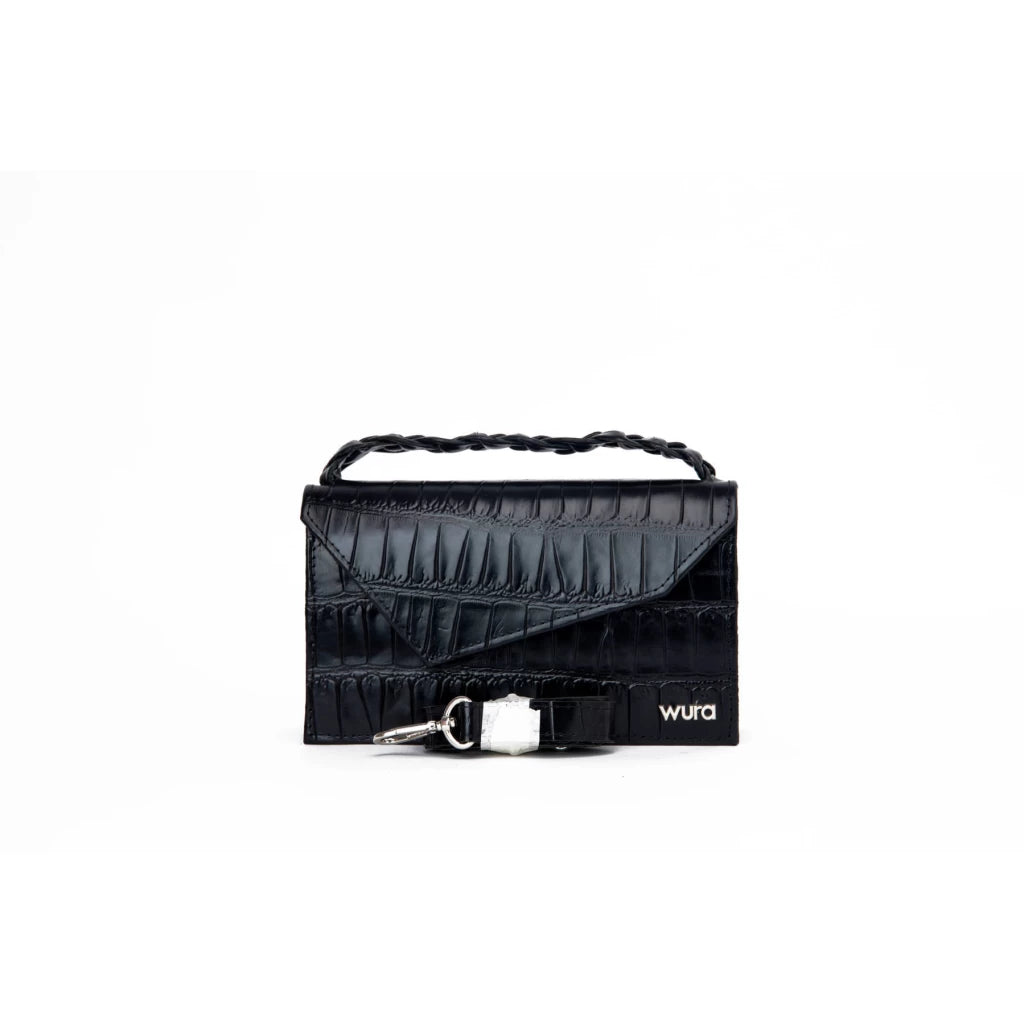 The WURA Bag | Croc Black