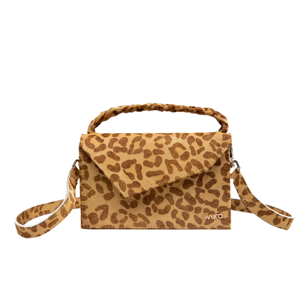 The WURA Bag | Brown Cheetah Print